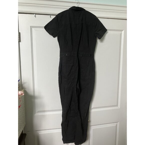 NWT Outerknown Black Jumpsuit Womens XS Utility One Piece - Picture 5 of 11
